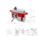 KST X06 X06H V6.0 1.8Kgf.cm 0.07sec  HV Digital Metal Gear Micro Servo for RC Gliders